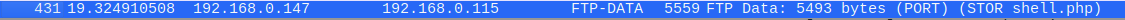 FTP-DATA 5493 bytes transferred