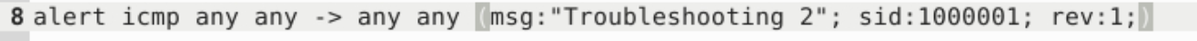 Fixed rule with complete syntax